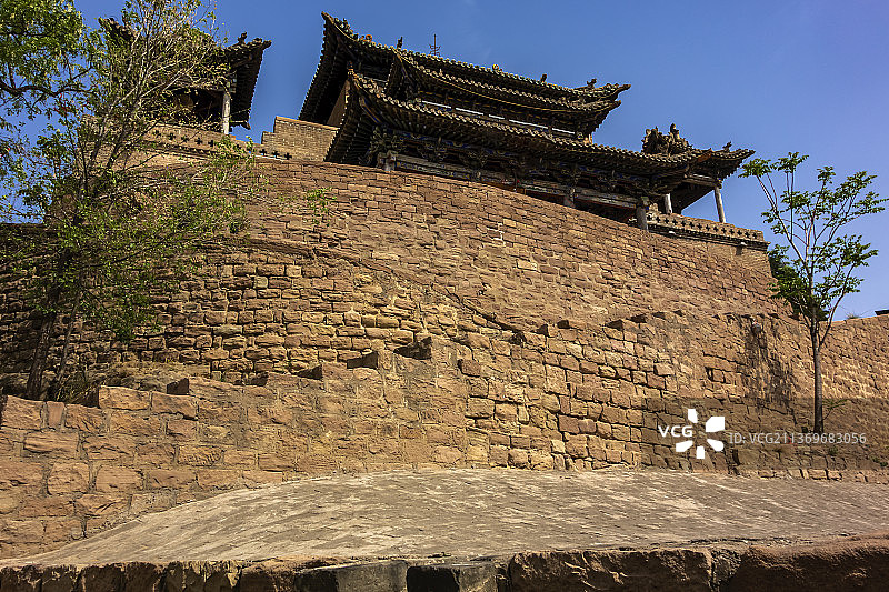 碛口古镇黑龙庙图片素材