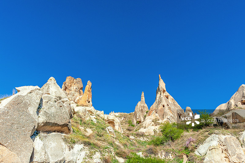 土耳其格雷梅卡帕多奇亚玫瑰谷图片素材