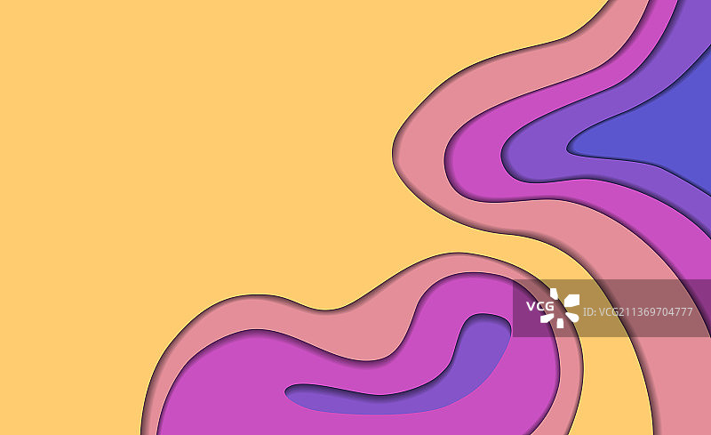 彩色抽象剪纸背景墙纸图片素材