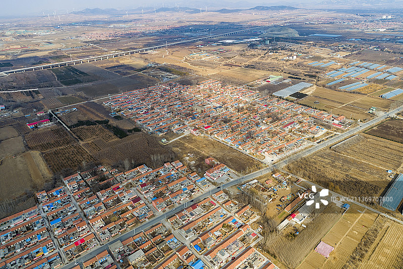 中国山东青岛乡村风光图片素材
