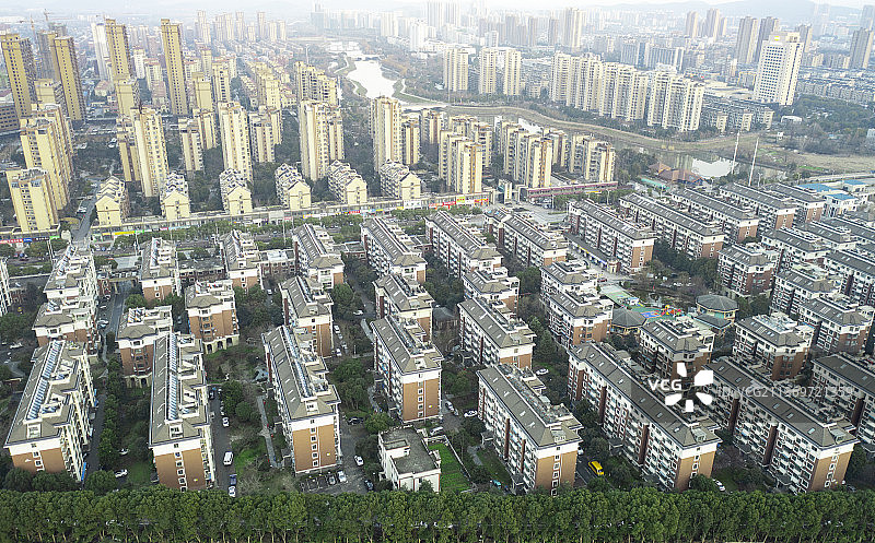 安徽马鞍山当涂居住区图片素材