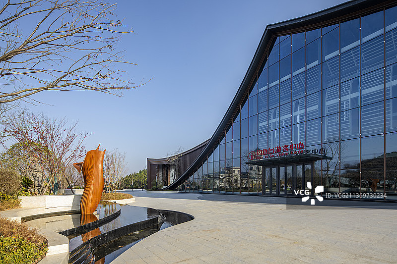 湖北省将军县红安钓鱼台文旅康阳小镇图片素材