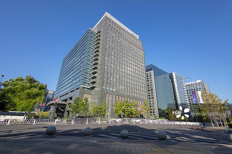 中国联通大厦在北京金融街图片素材