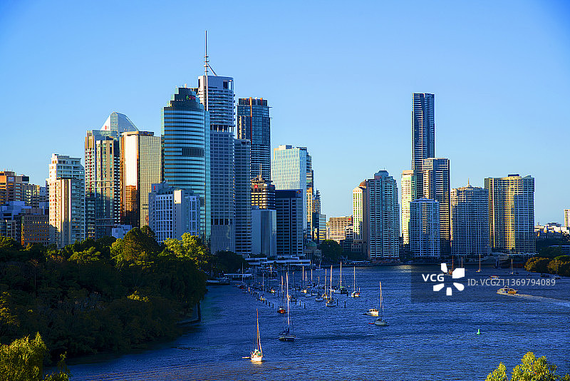 澳大利亚布里斯班城市景色图片素材