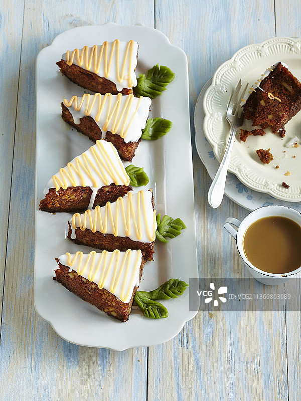 胡萝卜蛋糕图片素材