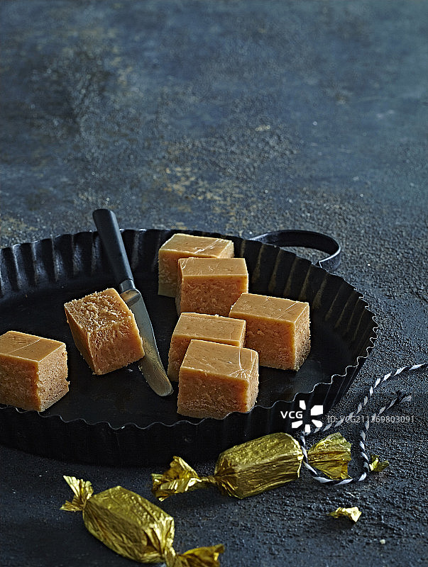 花生酱太妃糖图片素材