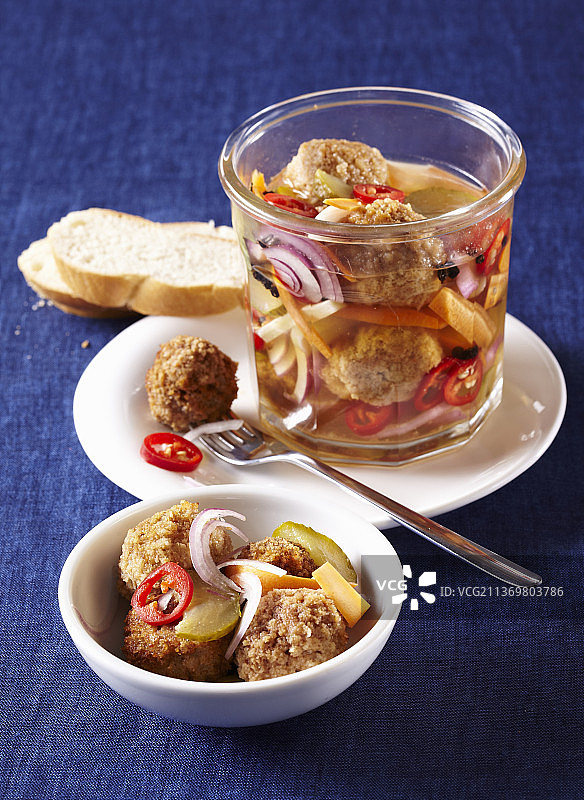 腌肉饼图片素材