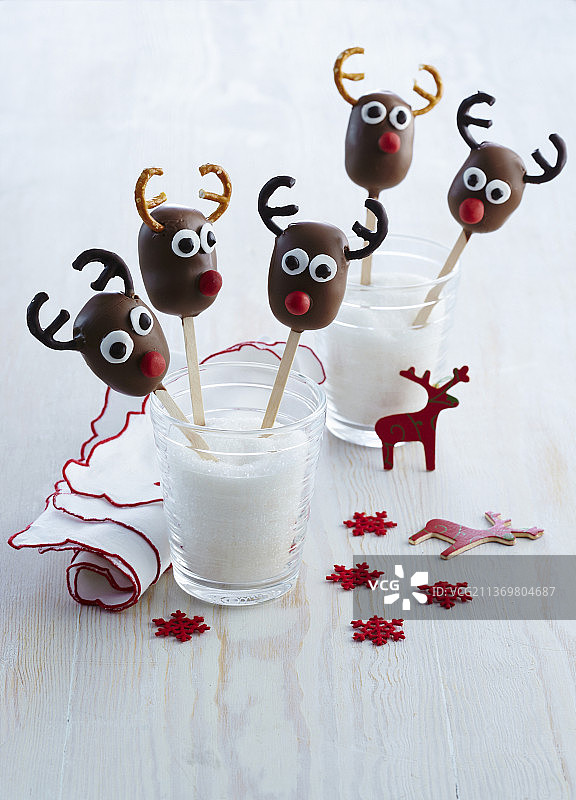 驯鹿饼干图片素材