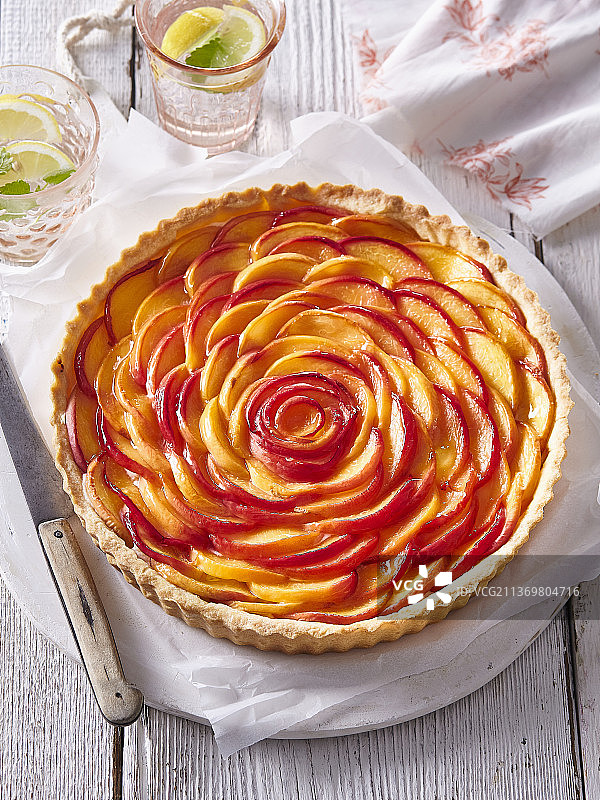 桃子派图片素材