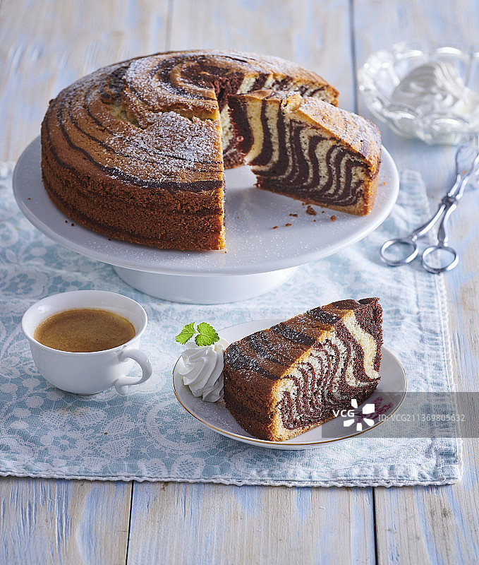 大理石蛋糕图片素材