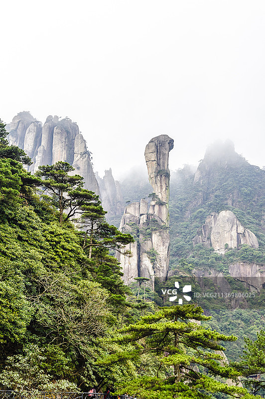 中国江西上饶三清山风景区图片素材
