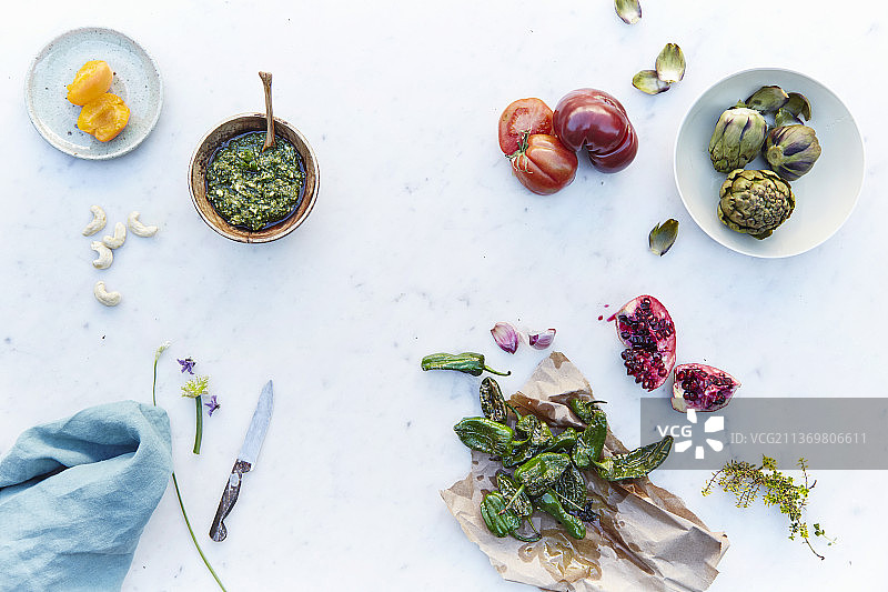 蔬菜小吃图片素材