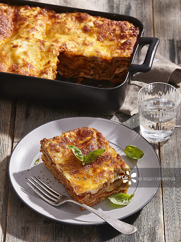 经典千层面图片素材