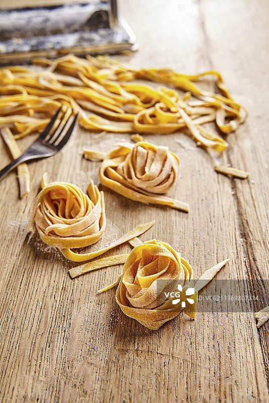 纯素鹰嘴豆面条图片素材