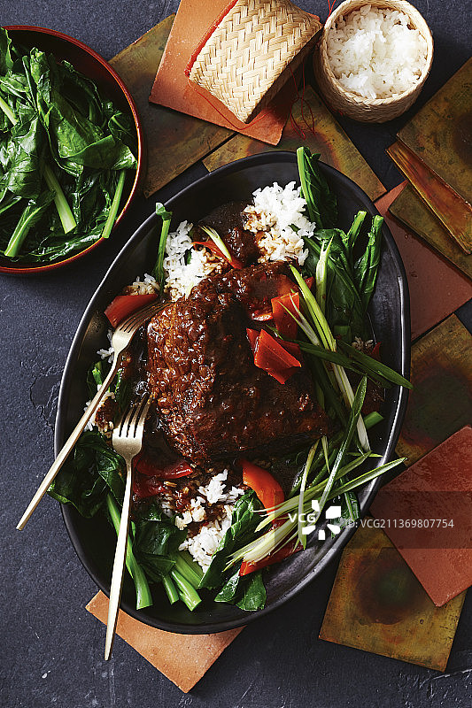 豆豉酱慢炖牛肉图片素材