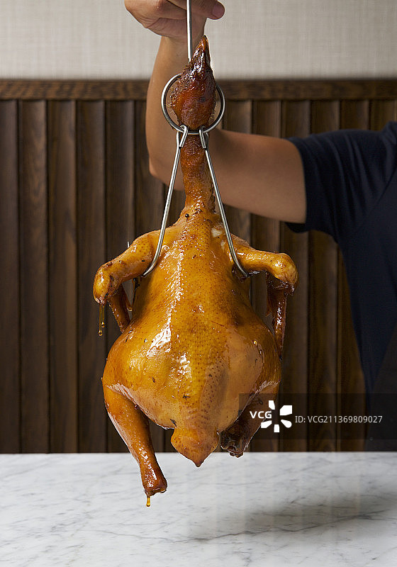 中式烤鸡图片素材