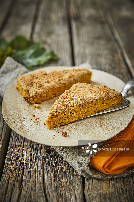 南瓜肉桂蛋糕图片素材
