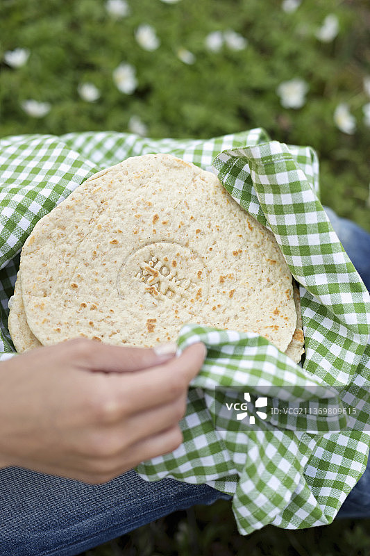 自制薄面包图片素材