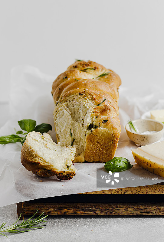 香草面包图片素材