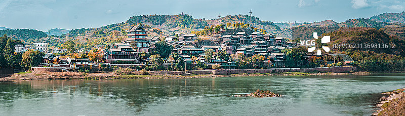 金堂五凤溪古镇二期图片素材