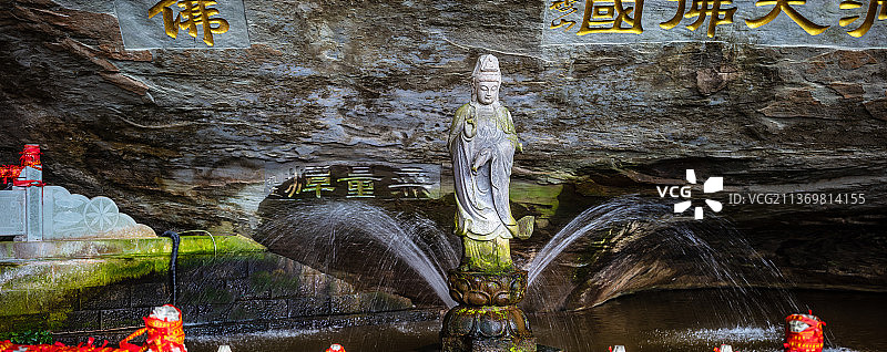 观音佛像图片素材