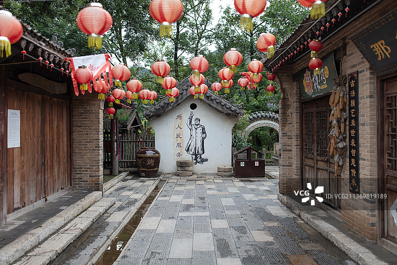 藏马山民俗村图片素材