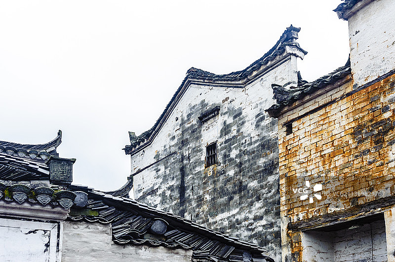 中国江西上饶婺源江湾景区图片素材