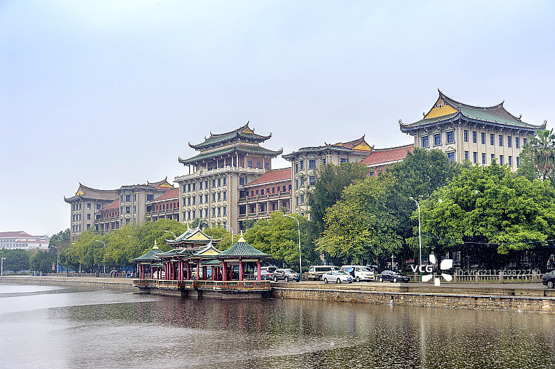 中国福建省厦门市集美学村图片素材