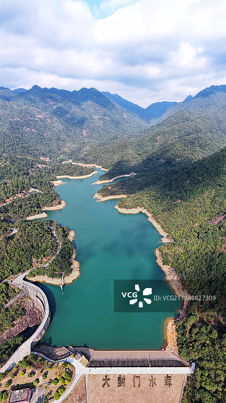 大封门水库图片素材