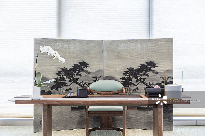 茶室品茶图片素材