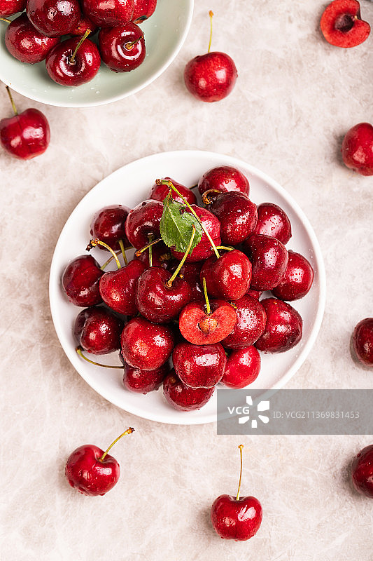 新鲜的车厘子图片素材