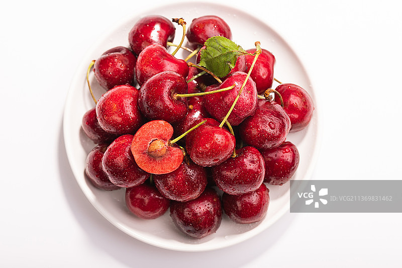 新鲜的车厘子图片素材