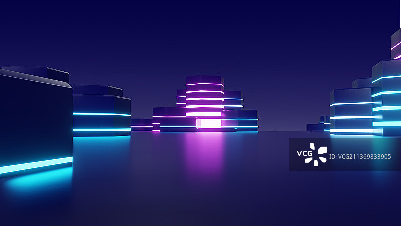 赛博朋克抽象背景图片素材