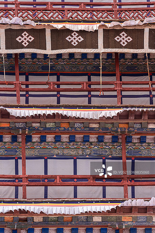 甘丹寺图片素材