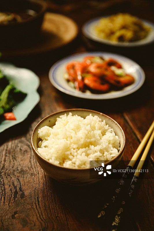 一碗米饭图片素材