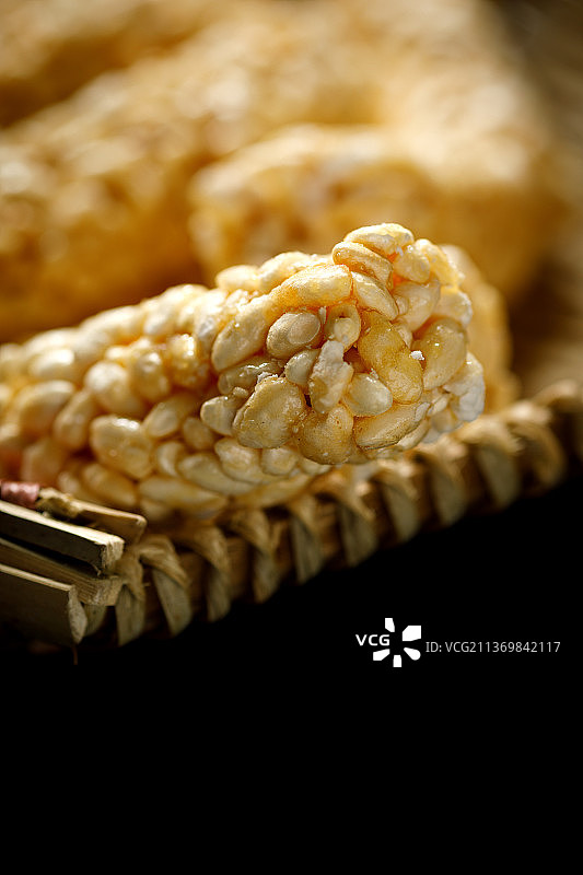 香酥糕点大米酥米花糖图片素材