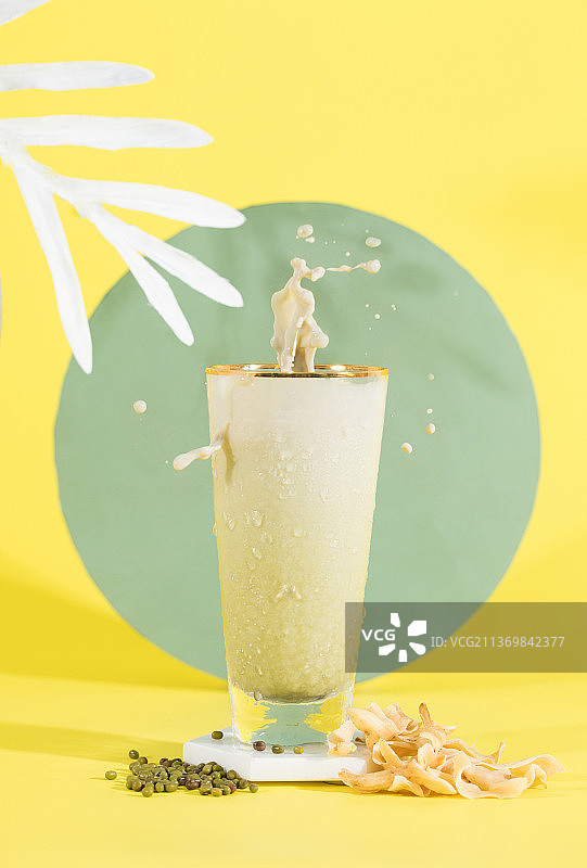 营养健康的豆汁图片素材