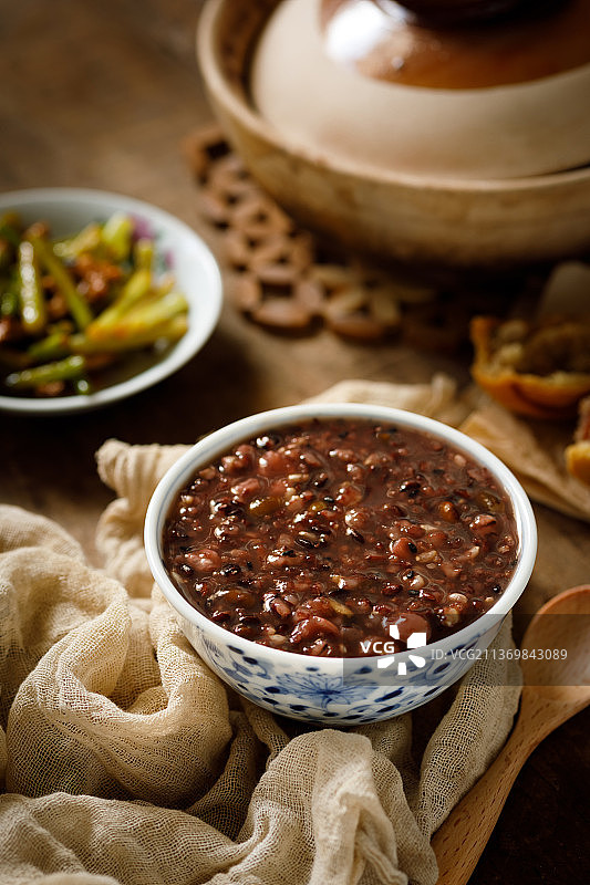 美味的五谷杂粮粥图片素材