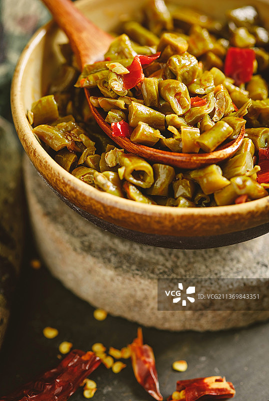 美味的酸豆角图片素材