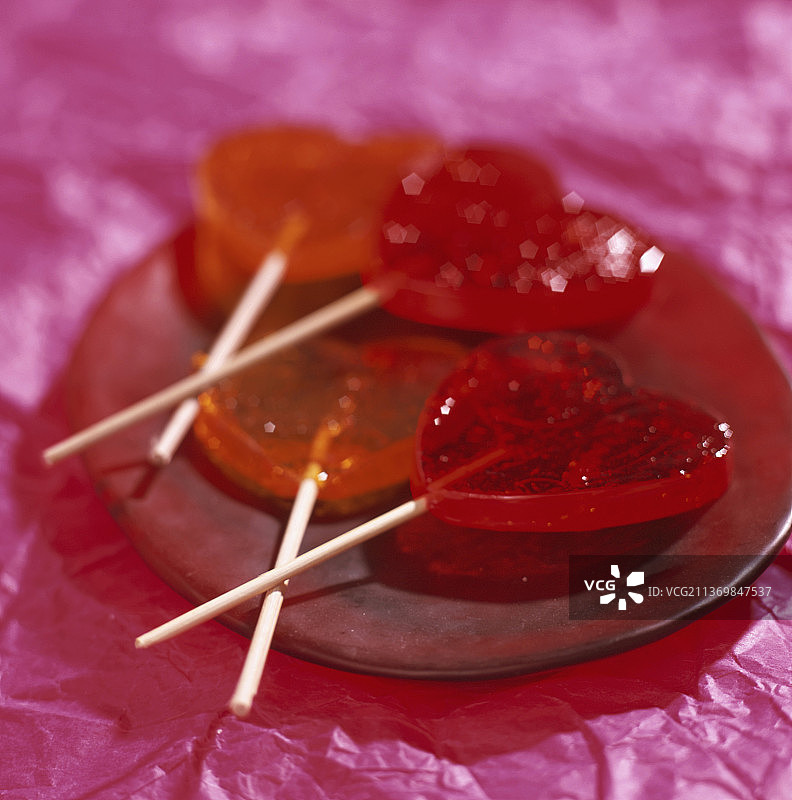 一盘棒棒糖图片素材