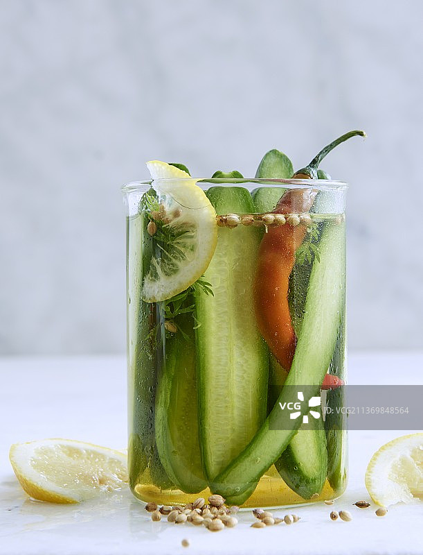 腌制小黄瓜图片素材