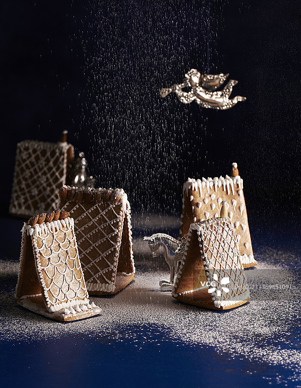 姜饼屋图片素材