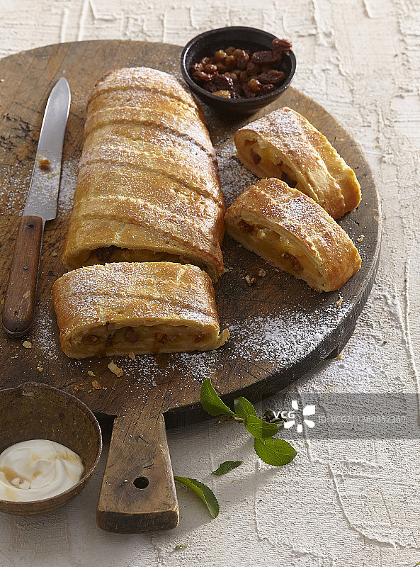 苹果酸奶卷图片素材