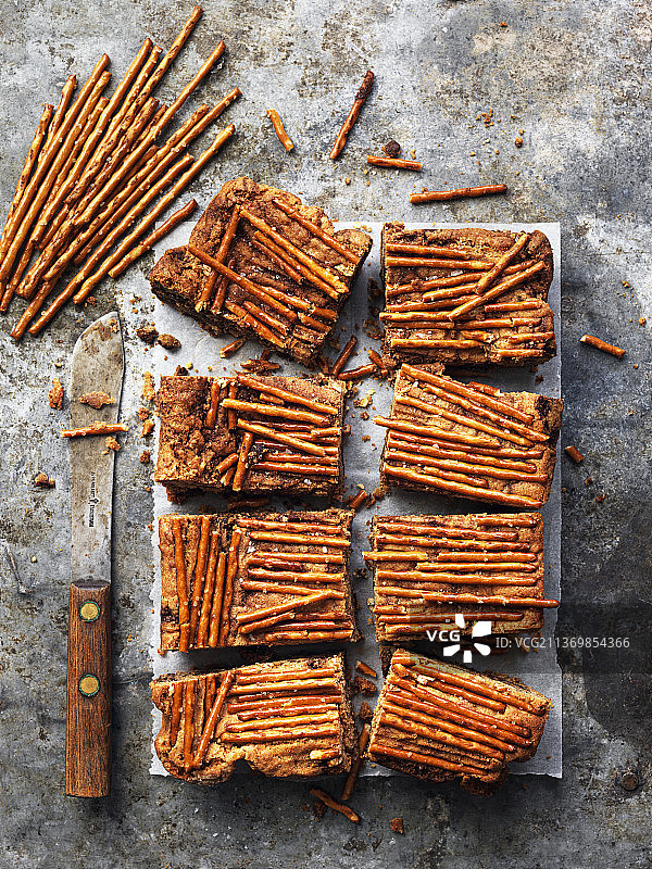 花生咸味布朗尼图片素材