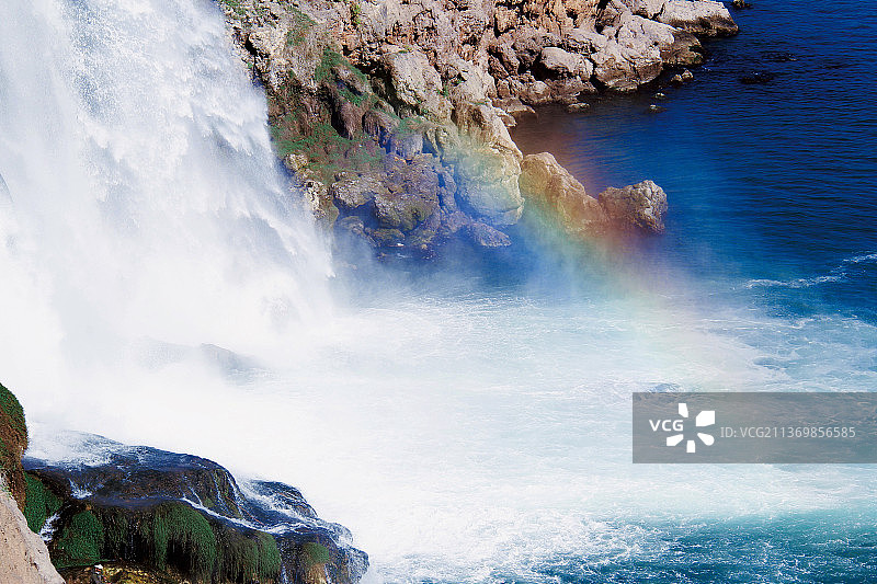 《地中海·入海瀑布》图片素材