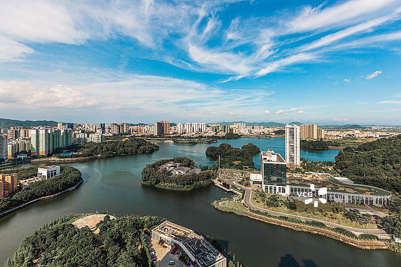 中国广东阳江市市区风景图片素材