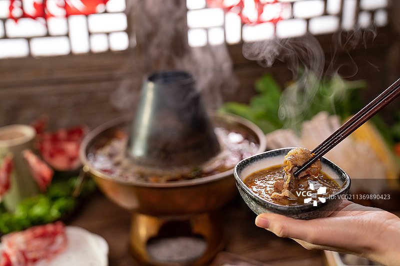 涮羊肉图片素材