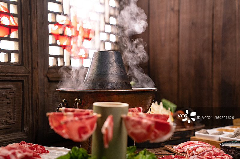 涮羊肉图片素材