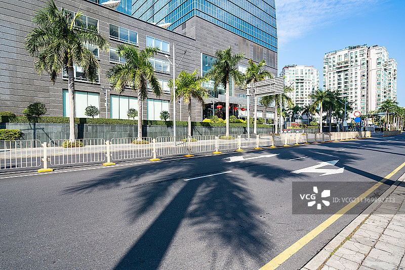 深圳城市道路路面图片素材