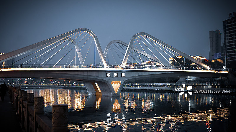 芦溪东洲桥图片素材